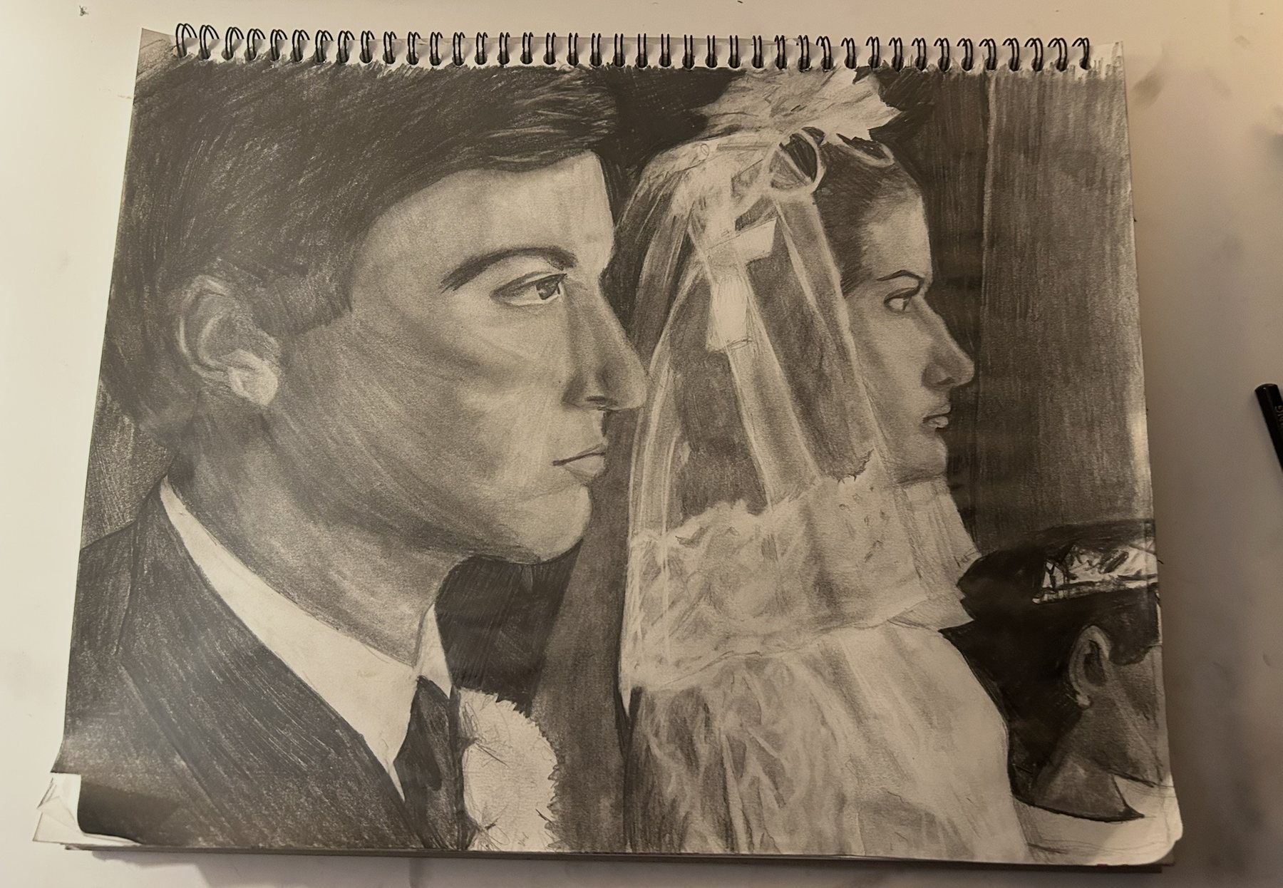 After: Pencil Portrait Study